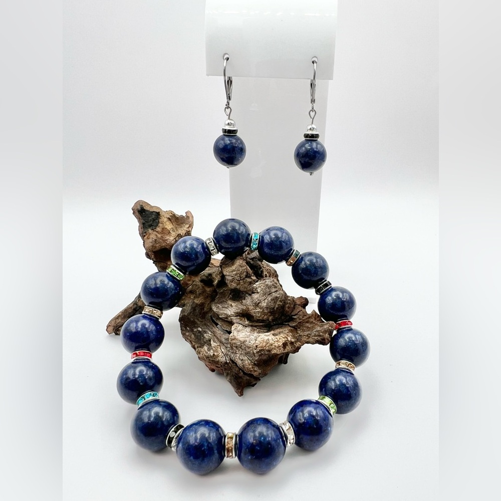 LAPIS LAZULI GEMSTONE SET